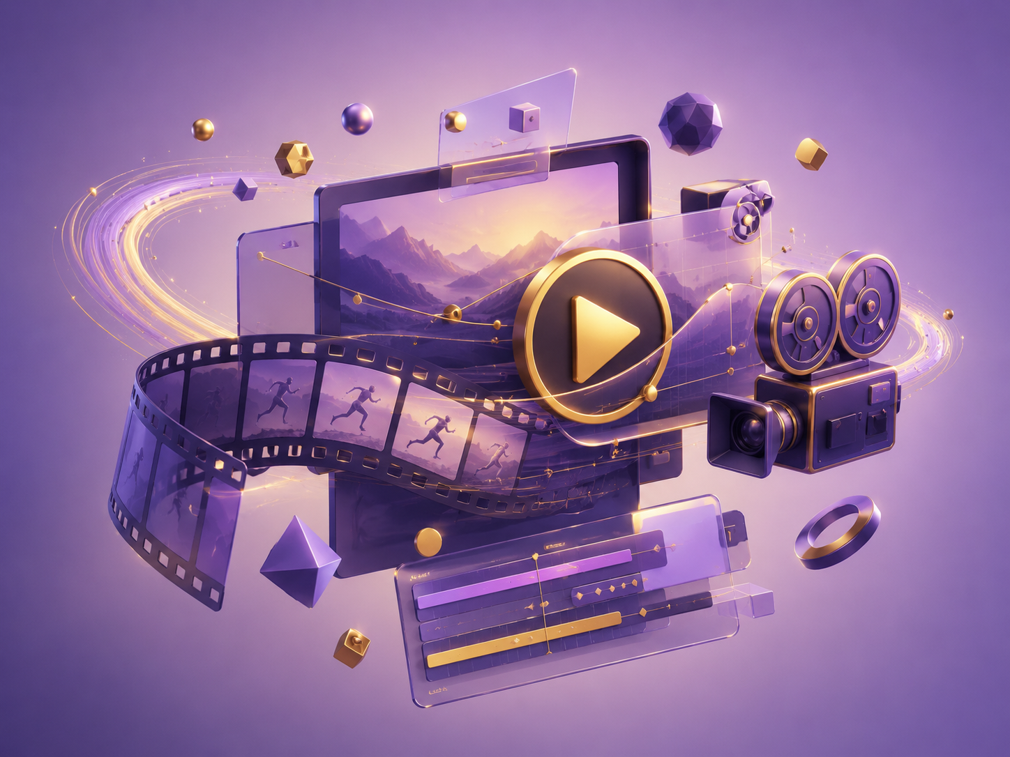 Video animation and 3D creative work