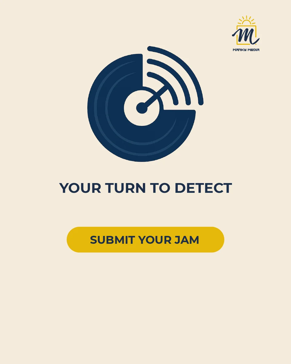 Jam Detector submit your jam poster by Manky Media